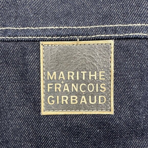 Marithe Francois Girbaud Mens Denim Jean Jacket XL 1990s Street wear Y2K Vintage - Picture 7 of 8